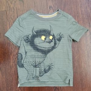 Toddler size 3 Where the wild things are.